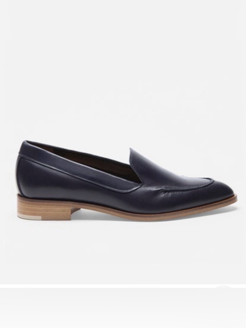 Everlane Modern Loafer Navy Leather
